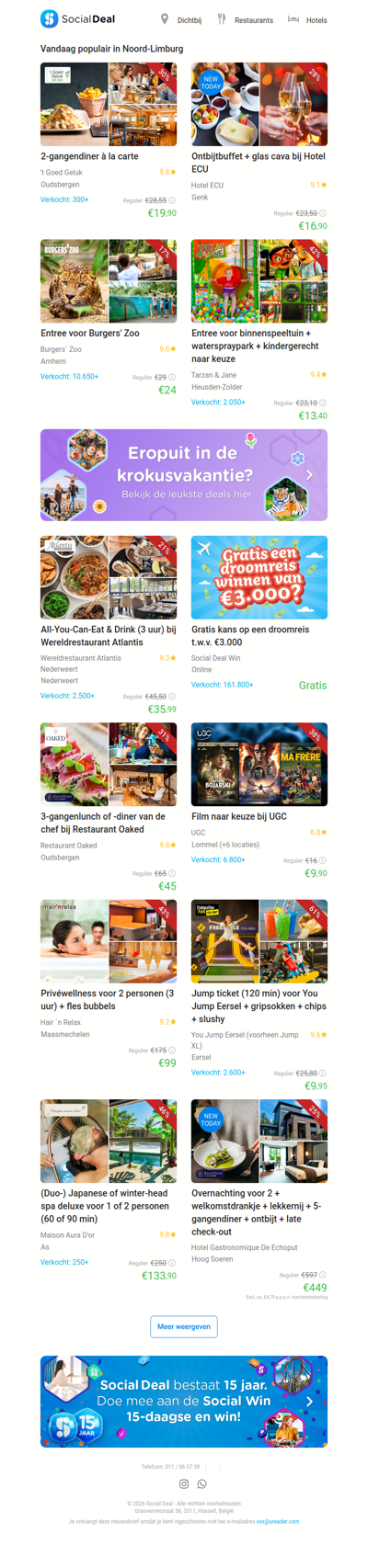 Ontbijtbuffet + glas cava bij Hotel ECU | 2-gangendiner à la carte