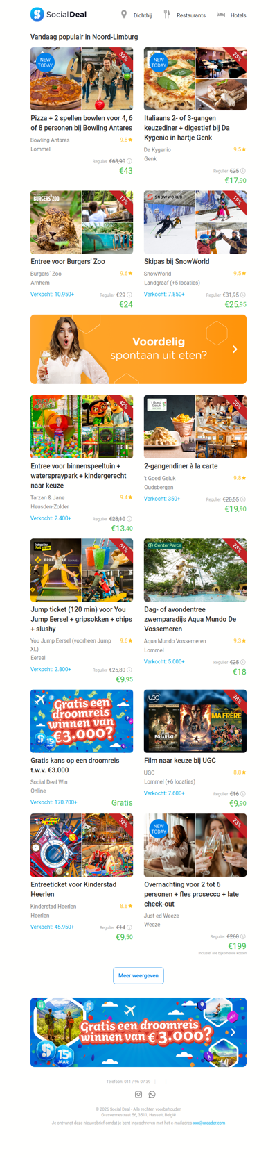 Pizza + 2 spellen bowlen voor 4, 6 of 8 personen bij Bowling Antares | Italiaans 2- of 3-gangen keuzediner + digestief bij Da Kygenio in hartje Genk