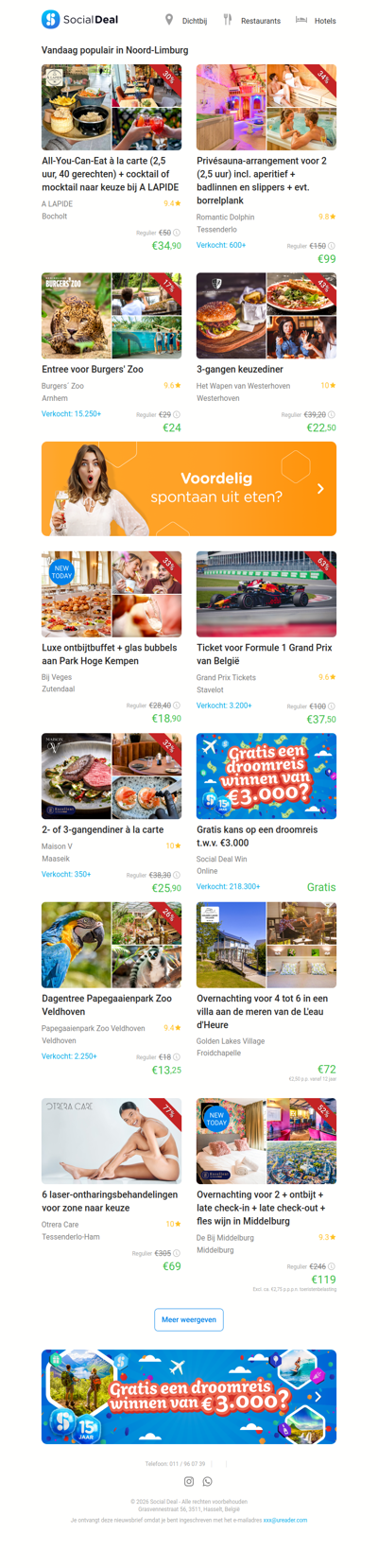 All-You-Can-Eat à la carte (2,5 uur, 40 gerechten) + cocktail of mocktail naar keuze bij A LAPIDE | Privésauna-arrangement voor 2 (2,5 uur) incl. aperitief + badlinnen en slippers + evt. borrelplank