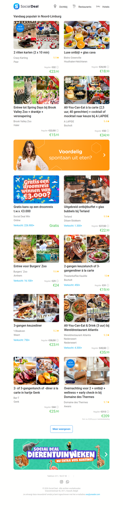 2 ritten karten (2 x 10 min) | Luxe ontbijt + glas cava