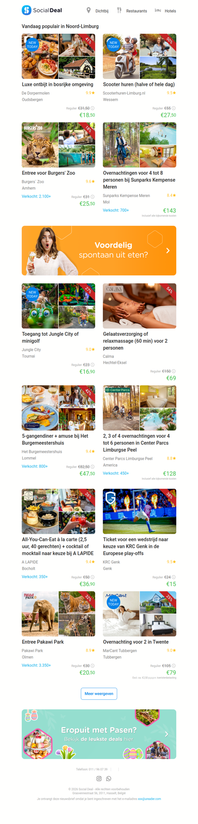 Luxe ontbijt in bosrijke omgeving | Scooter huren (halve of hele dag)