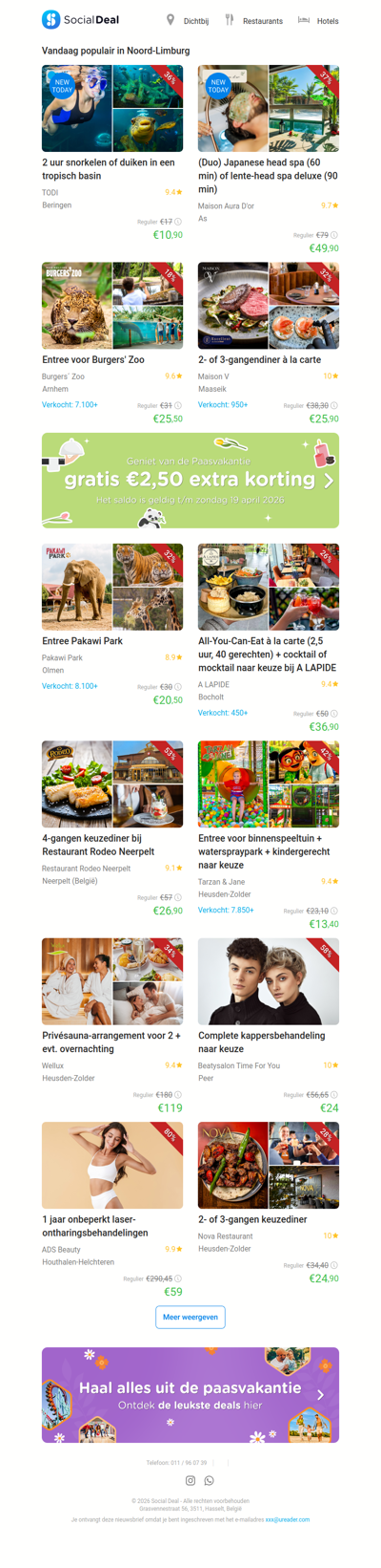 2 uur snorkelen of duiken in een tropisch basin | (Duo) Japanese head spa (60 min) of lente-head spa deluxe (90 min)