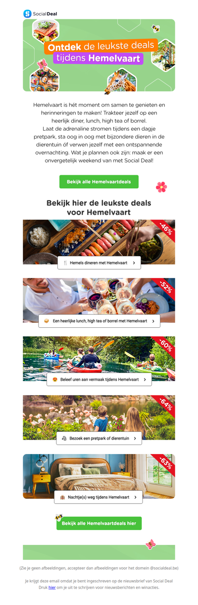 🌸 Eropuit in het hemelvaartweekend? Ontdek de beste deals! 😍
