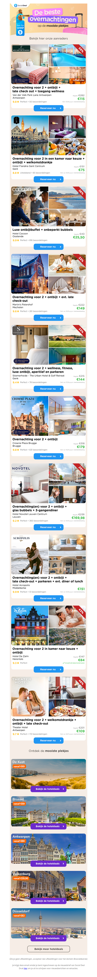 🏨 50% korting op hotels tijdens de lente? 🌺 Ontdek de beste deals op de mooiste plekjes.
