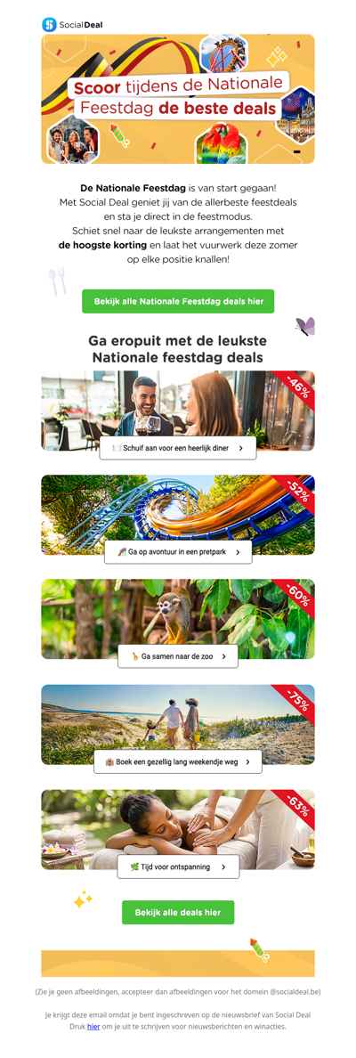 🎆 Scoor nu de beste deals voor een knallende Nationale Feestdag!