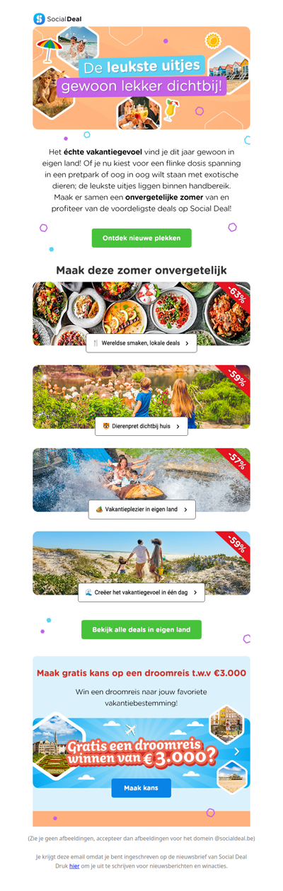 💛 Toerist in eigen land! Bekijk de beste deals 😍