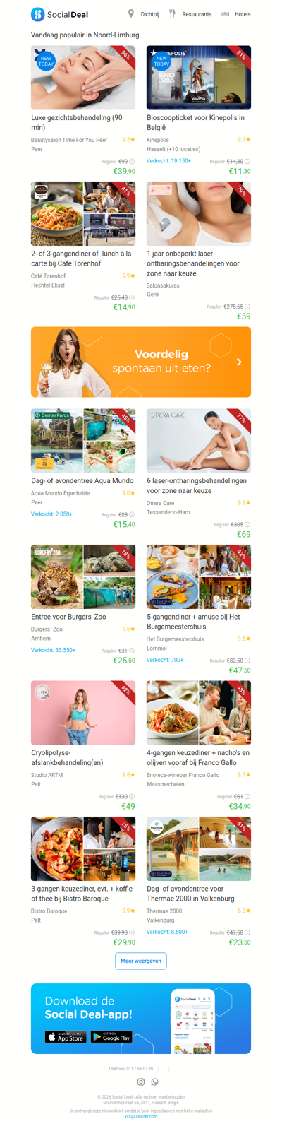 Luxe gezichtsbehandeling (90 min) | Bioscoopticket voor Kinepolis in België