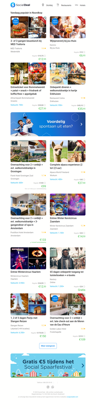 2- of 3-gangen keuzelunch bij MED Trattoria | Wijnproeverij bij jou thuis