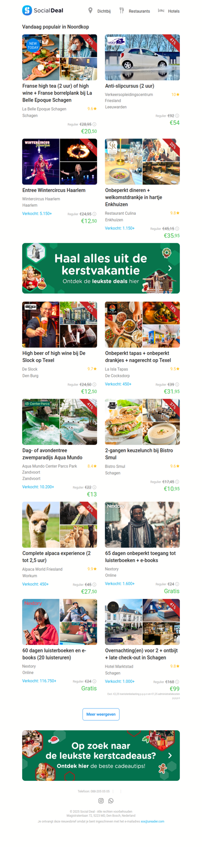 Franse high tea (2 uur) of high wine + Franse borrelplank bij La Belle Epoque Schagen | Anti-slipcursus (2 uur)