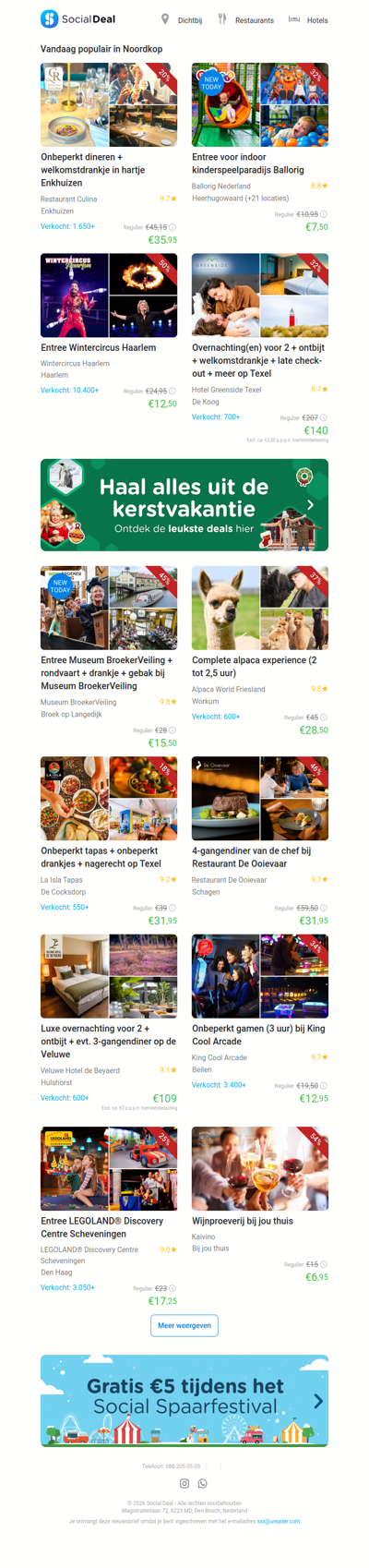Entree voor indoor kinderspeelparadijs Ballorig | Onbeperkt dineren + welkomstdrankje in hartje Enkhuizen