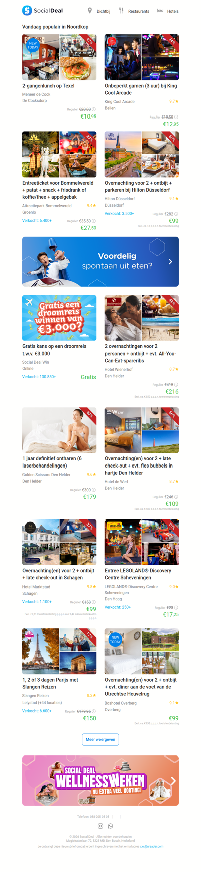 2-gangenlunch op Texel | Onbeperkt gamen (3 uur) bij King Cool Arcade