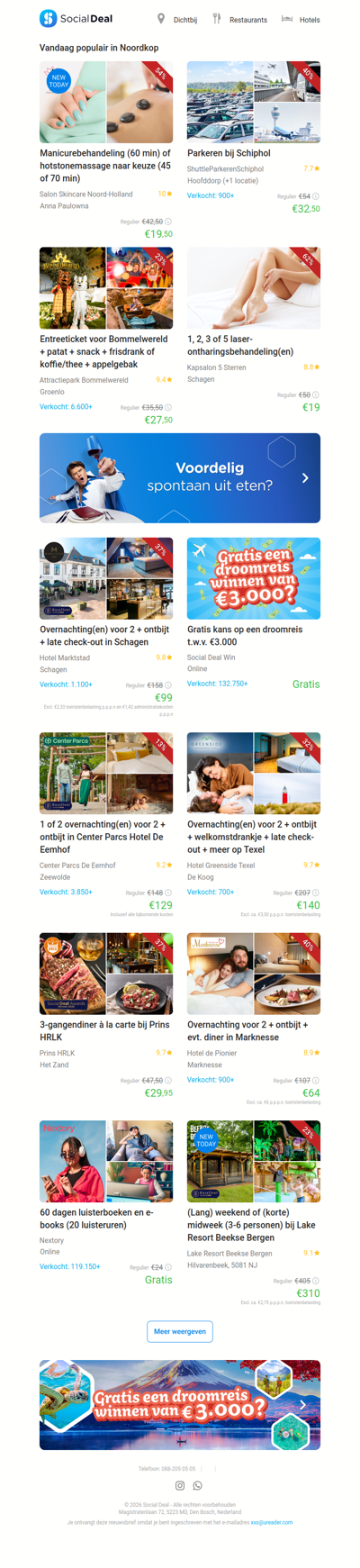 Manicurebehandeling (60 min) of hotstonemassage naar keuze (45 of 70 min) | Parkeren bij Schiphol