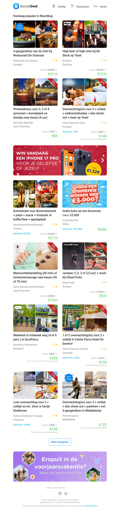 4-gangendiner van de chef bij Restaurant De Ooievaar | High beer of high wine bij De Slock op Texel