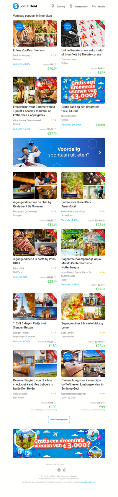 Entree ZooParc Overloon | Online theoriecursus auto, motor of bromfiets bij Theorie-cursus