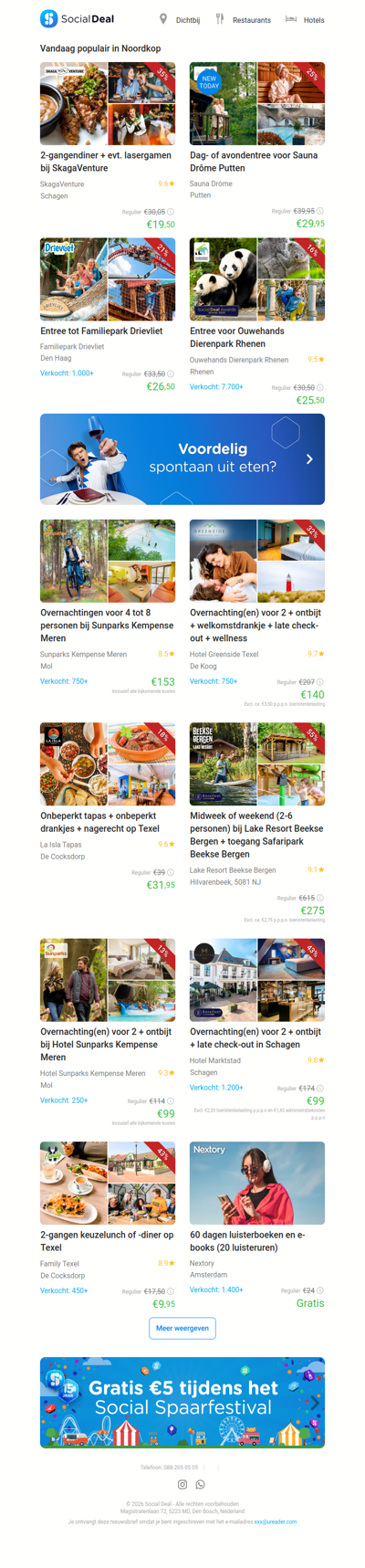 Dag- of avondentree voor Sauna Drôme Putten | 2-gangendiner + evt. lasergamen bij SkagaVenture