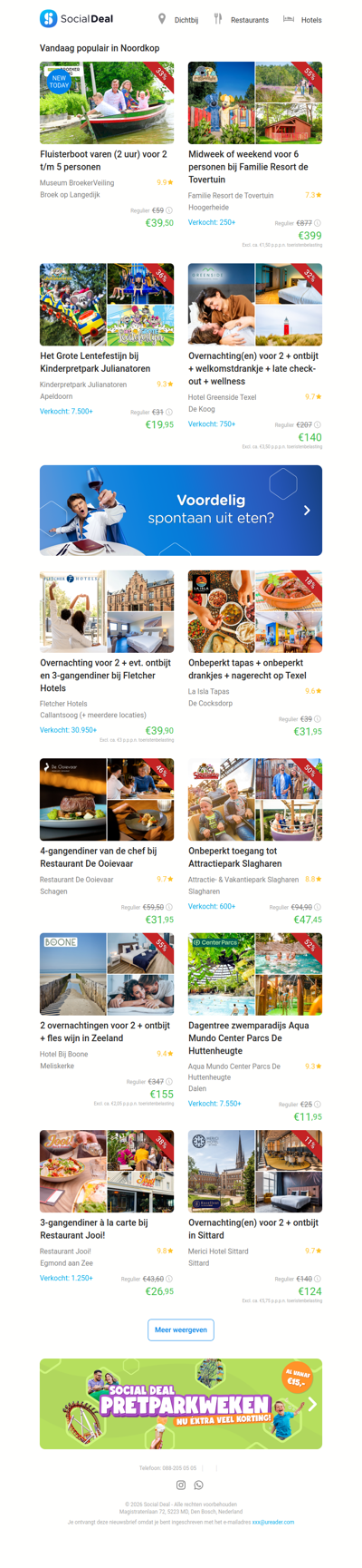 Fluisterboot varen (2 uur) voor 2 t/m 5 personen | Midweek of weekend voor 6 personen bij Familie Resort de Tovertuin