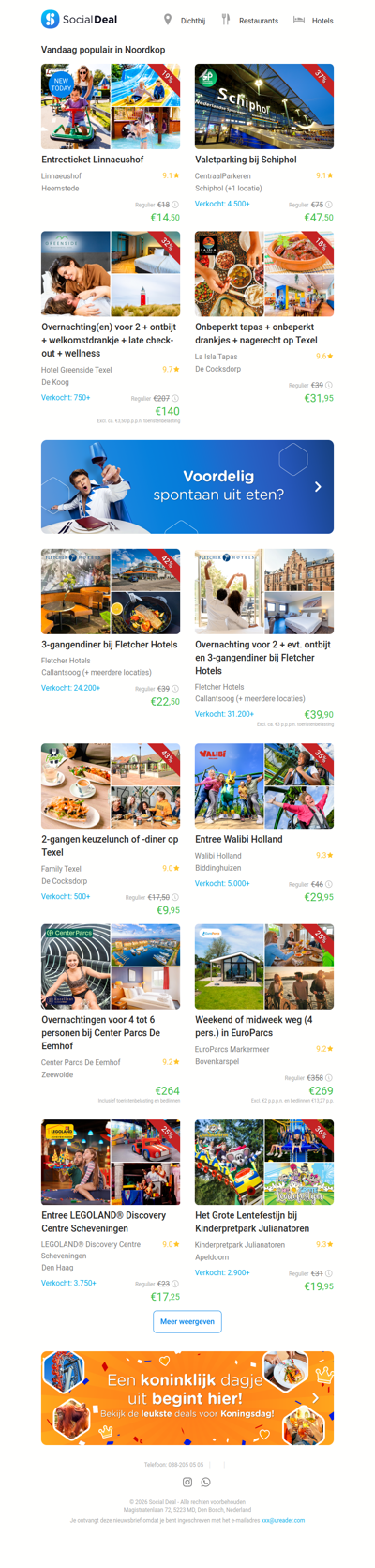 Entreeticket Linnaeushof | Valetparking bij Schiphol