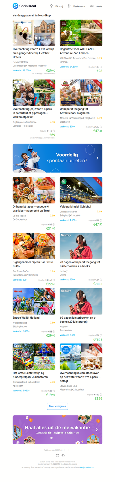 Overnachting voor 2 + evt. ontbijt en 3-gangendiner bij Fletcher Hotels | Dagentree voor WILDLANDS Adventure Zoo Emmen