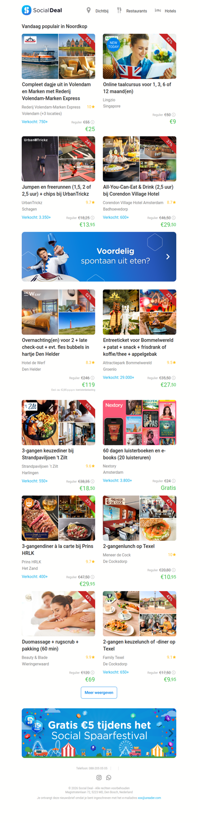 Online taalcursus voor 1, 3, 6 of 12 maand(en) | Compleet dagje uit in Volendam en Marken met Rederij Volendam-Marken Express
