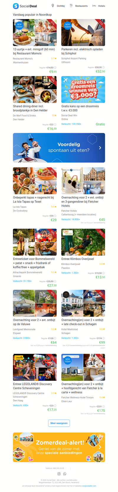 12-uurtje + evt. minigolf (60 min) bij Restaurant Momo's | Parkeren incl. elektrisch opladen bij Schiphol
