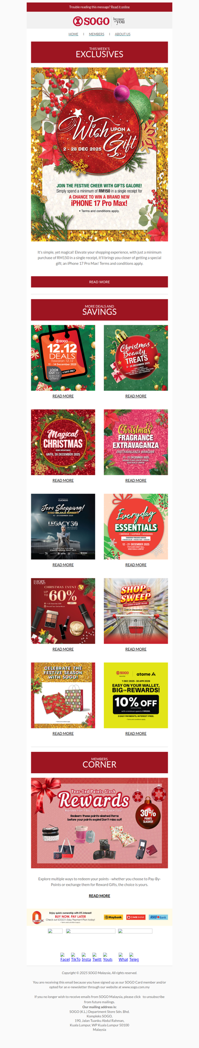 Don’t Miss This Week’s Festive Deals!