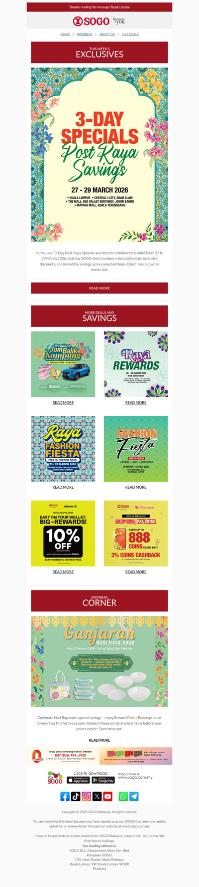 Enjoy More Festive Deals This Week!