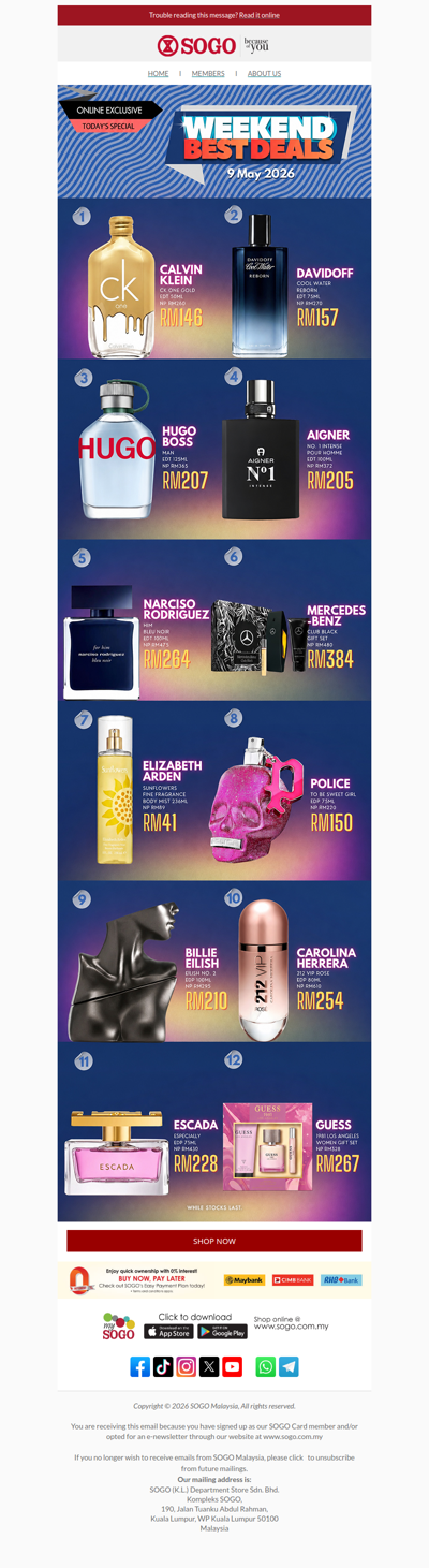 Weekend Best Deals | 9 May 2026