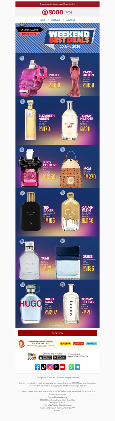 Weekend Best Deals | 20 June 2026