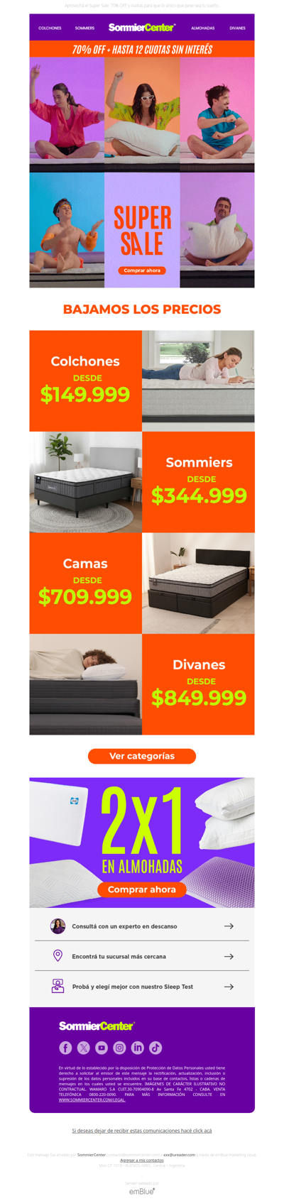 ¿Día pesado? Tu descanso merece ser liviano 🍃