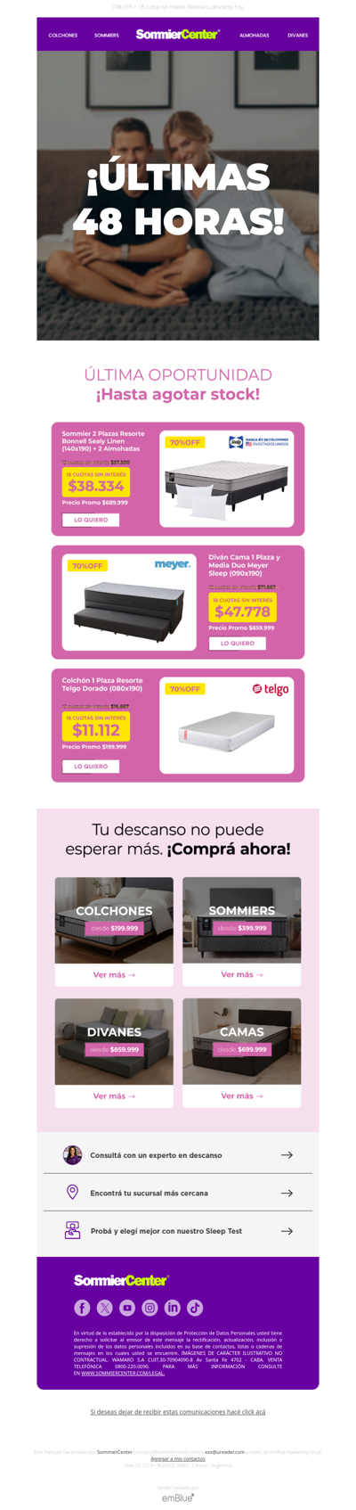 ¡Últimas 48 horas! ⏳