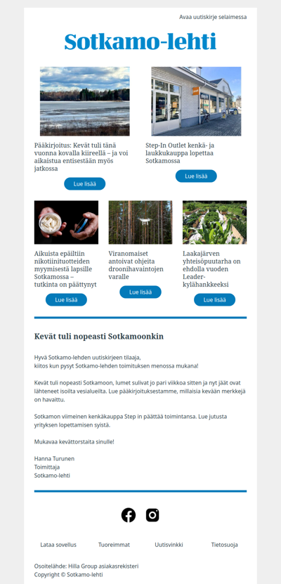 Droonihavainnoista ohjeet