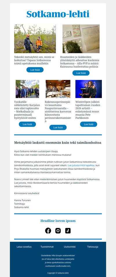 Metsäyhtiön myymässä taimikonhoidossa epäselvyyksiä