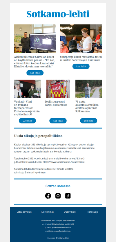 📰 Luitko jo nämä?