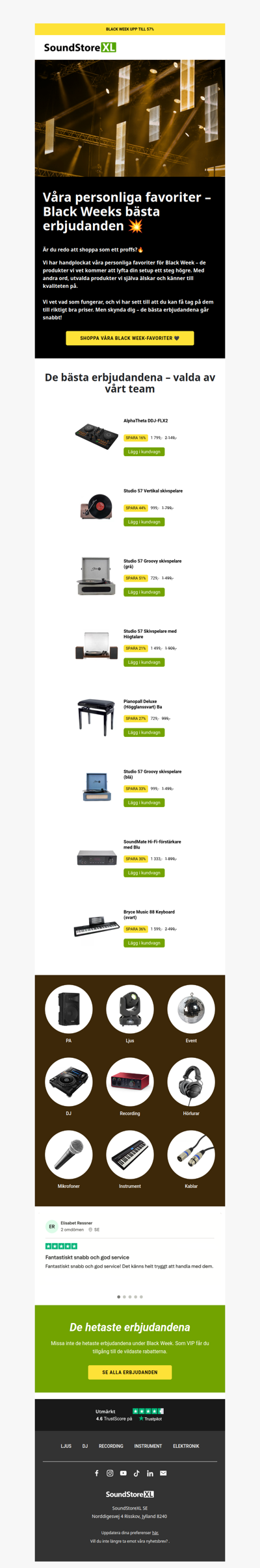 Här är våra personliga favoriter för Black Week! 🔥