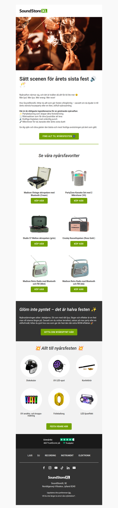 Gör dig redo för årets sista och största fest 🎉✨