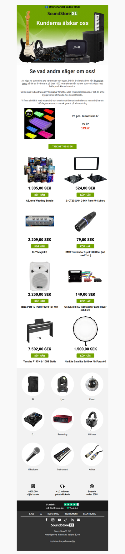 Kunderna berättar det bättre än vi gör! ⭐️