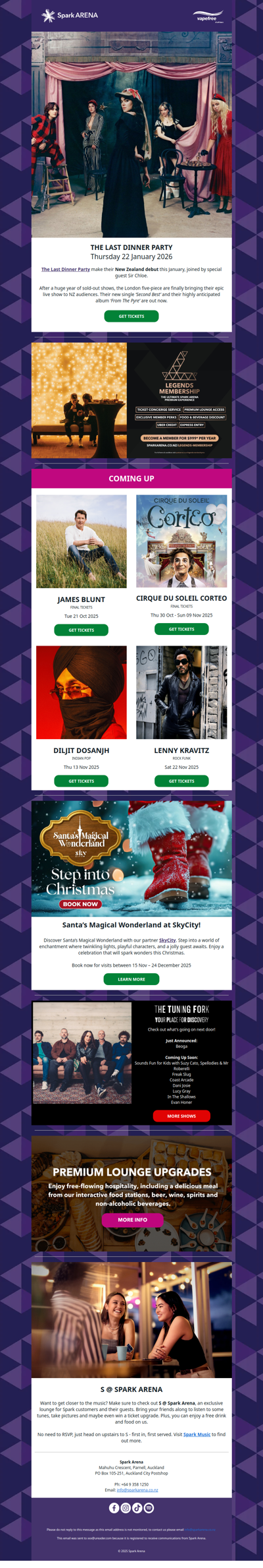 asd! Big news: The Last Dinner Party announces support