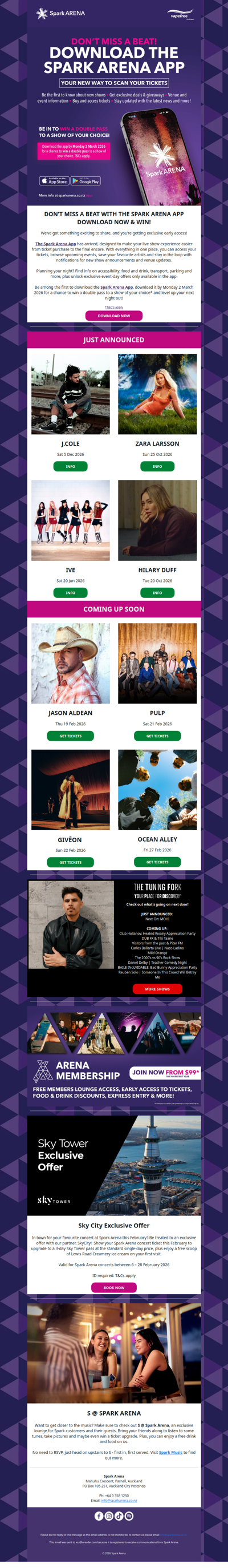 Spark Arena App: Your New Gig Essential 🎟️📲