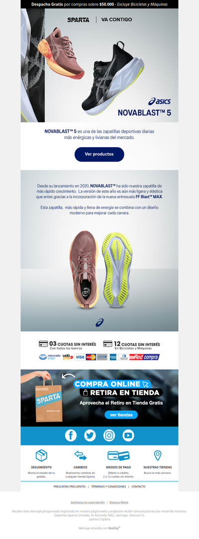 Nuevas Asics Novablast 5: Energía y ligereza para tu día a día ⚡