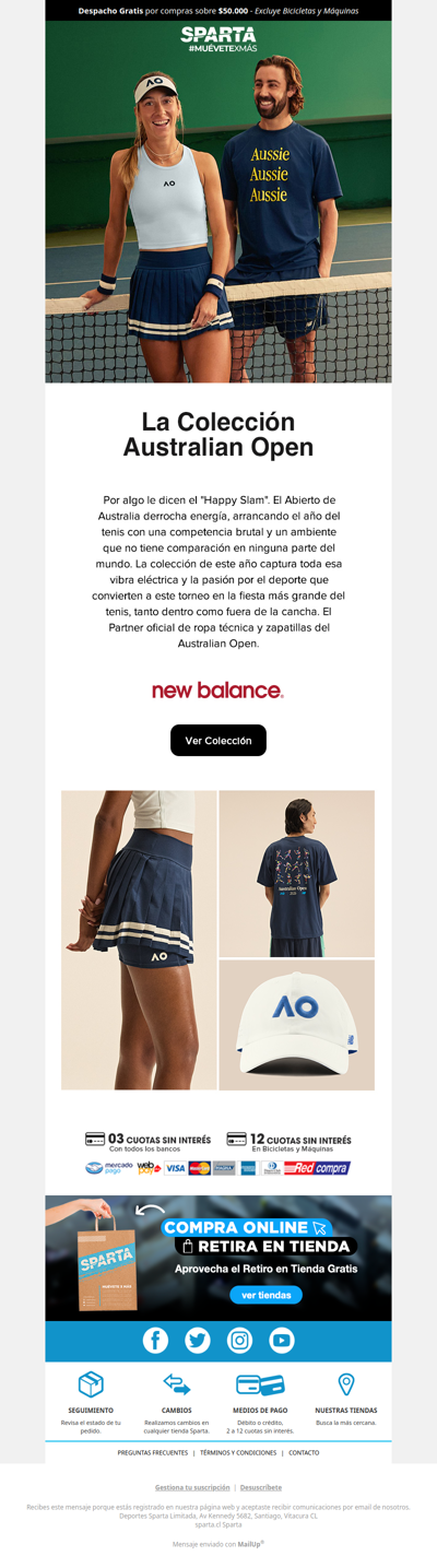 Colección Australian Open 👟✨ por New Balance