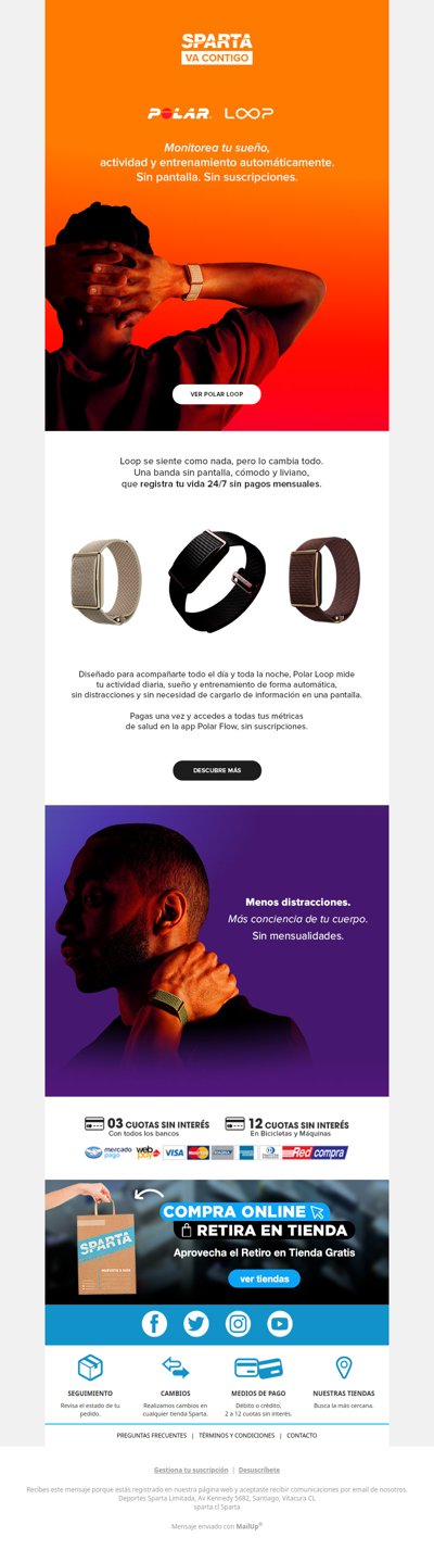 POLAR LOOP: Monitorea todo, Sin pantalla ni Suscripciones ⚡⌚️