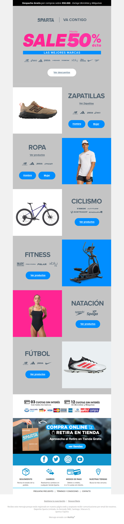 SALE hasta 50% dcto🔥Corre por tus favoritos