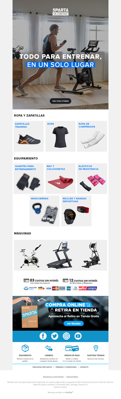 Es hoy 💪 Todo para tu entrenamiento