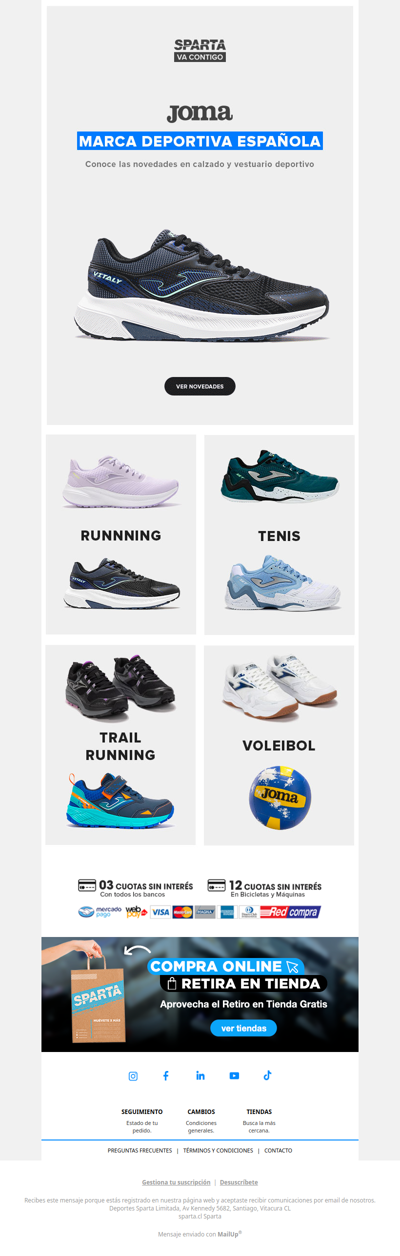 Descubre lo nuevo de JOMA 👟