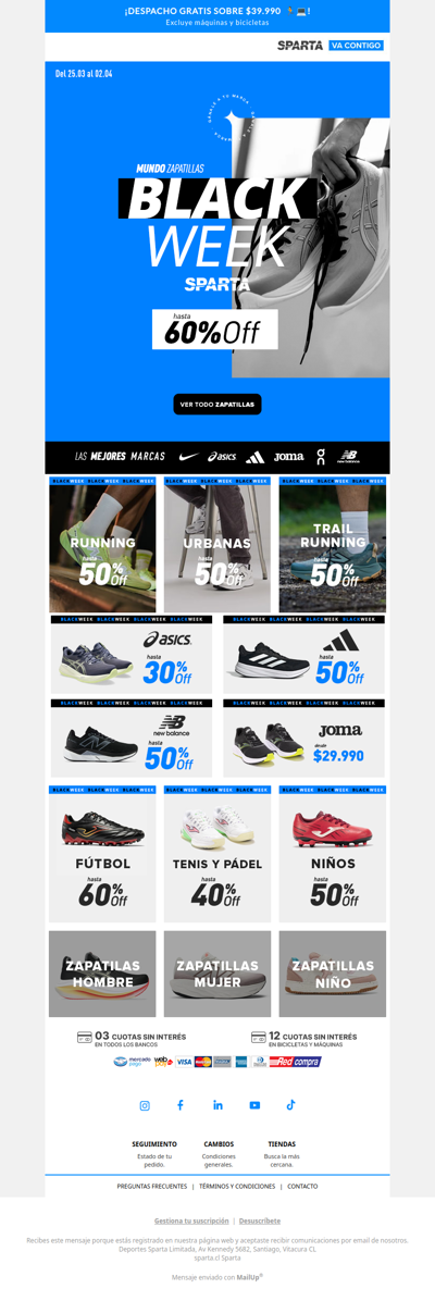 👟 Hasta 60% OFF en Zapatillas ⚡