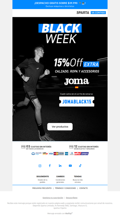 ⚡POR 72 HRS | Joma 15% extra 😱