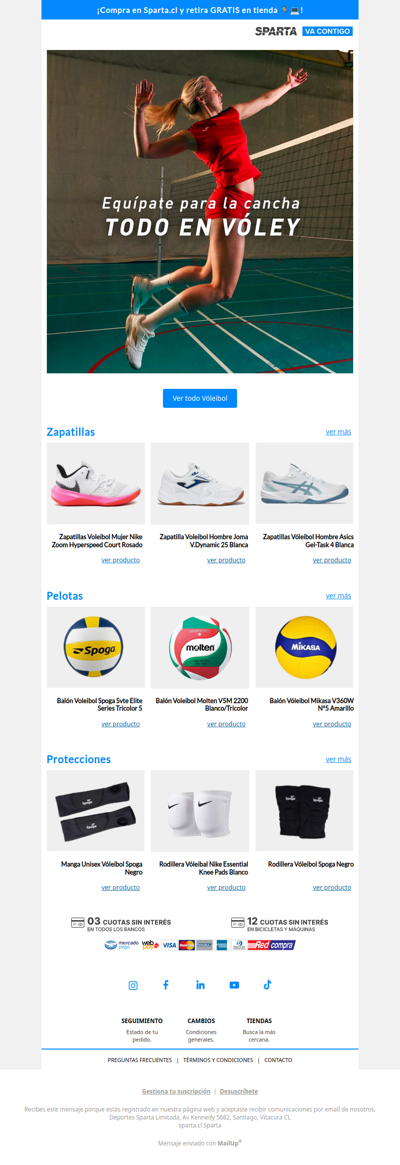 ⚡ Todo Vóleibol en Sparta 🏐