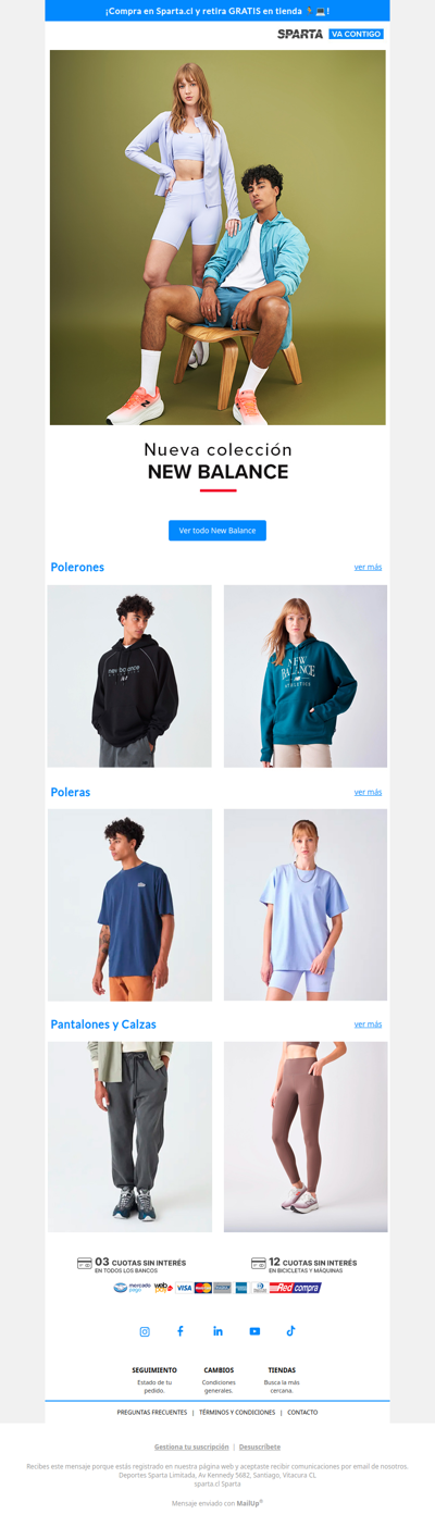 ⚡ Nueva Colección New Balance en Sparta 👟