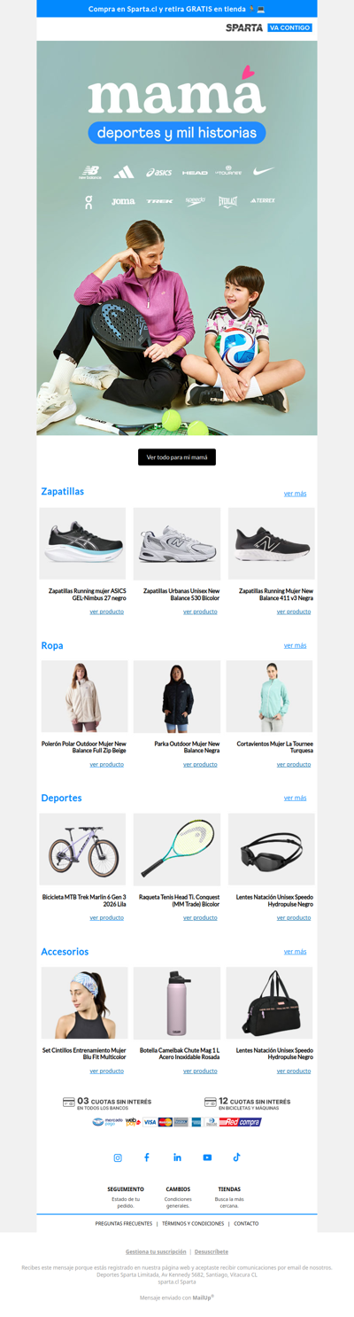 Encuentra el regalo ideal para tu mamá 🎁🏃‍♀️