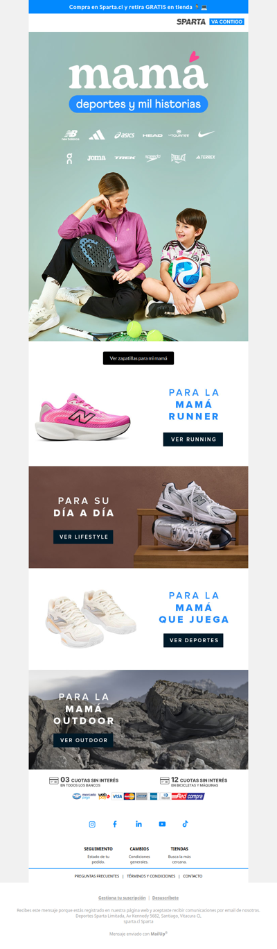 Encuentra las zapatillas perfectas para mamá 👟